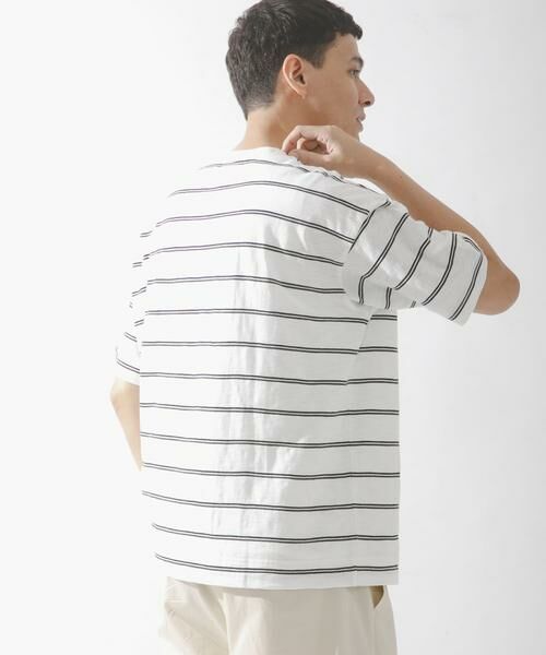 Sonny Label / サニーレーベル Tシャツ | スラブ天竺ボーダーショートスリーブTシャツ | 詳細14