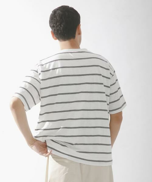 Sonny Label / サニーレーベル Tシャツ | スラブ天竺ボーダーショートスリーブTシャツ | 詳細16