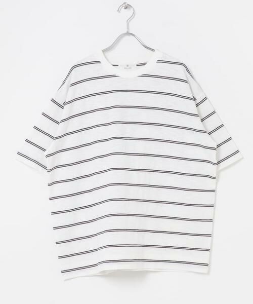 Sonny Label / サニーレーベル Tシャツ | スラブ天竺ボーダーショートスリーブTシャツ | 詳細22