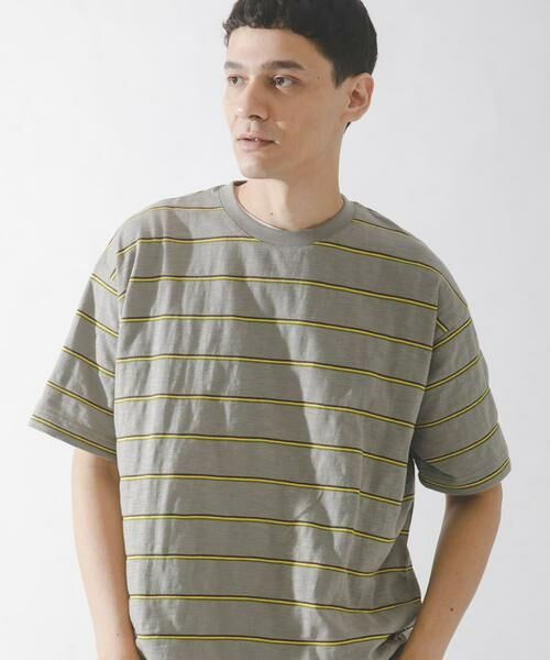 Sonny Label / サニーレーベル Tシャツ | スラブ天竺ボーダーショートスリーブTシャツ | 詳細24