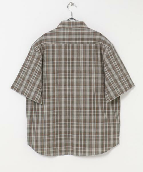 Sonny Label / サニーレーベル シャツ・ブラウス | ワッシャーチェックショートスリーブシャツ | 詳細15