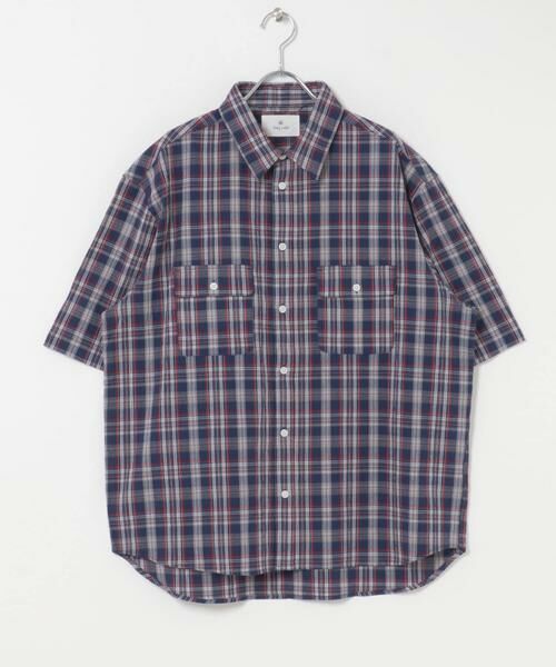 Sonny Label / サニーレーベル シャツ・ブラウス | ワッシャーチェックショートスリーブシャツ | 詳細28
