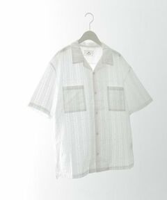 Sonny Label / サニーレーベル シャツ・ブラウス | レース刺繍ショートスリーブシャツ
