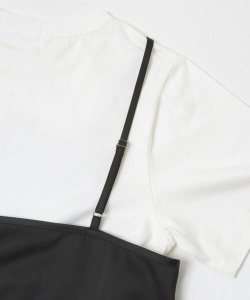 Sonny Label / サニーレーベル Tシャツ | レースキャミソール×Tシャツ SET | 詳細22