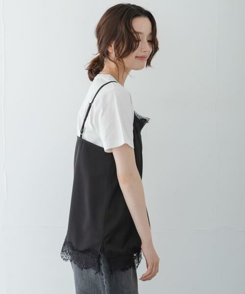 Sonny Label / サニーレーベル Tシャツ | レースキャミソール×Tシャツ SET | 詳細16