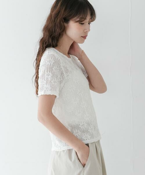 Sonny Label / サニーレーベル Tシャツ | ベーシックレースTシャツ | 詳細4