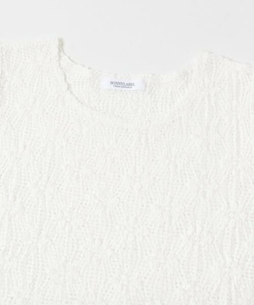Sonny Label / サニーレーベル Tシャツ | ベーシックレースTシャツ | 詳細9