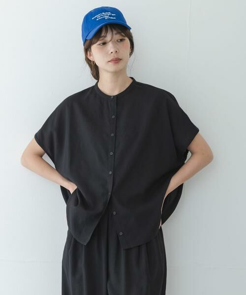 Sonny Label / サニーレーベル シャツ・ブラウス | リネン混コクーンフレンチブラウス | 詳細25