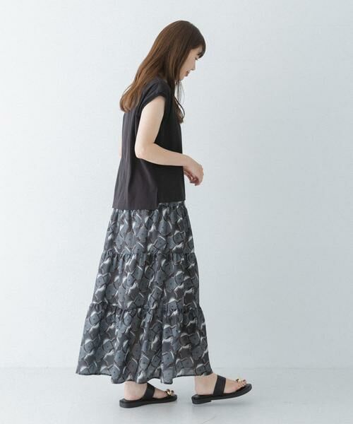 Sonny Label / サニーレーベル ロング・マキシ丈スカート | アフリカンプリントティアードスカート | 詳細15