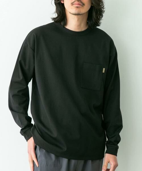 Sonny Label / サニーレーベル Tシャツ | ポンチポケット付ロングスリーブTシャツ | 詳細9