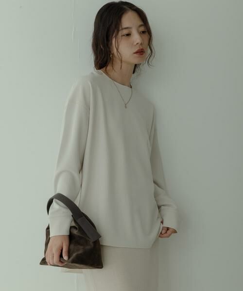 Sonny Label / サニーレーベル Tシャツ | カットジョーゼットプルオーバー | 詳細20