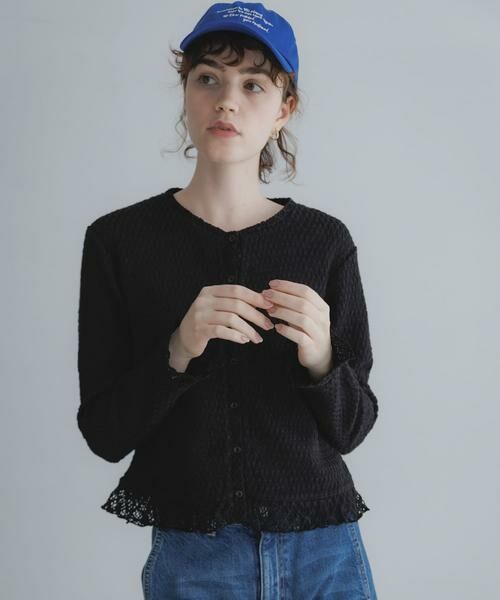 Sonny Label / サニーレーベル Tシャツ | 『WEB限定』レースシャーリングフリルカットソー | 詳細12