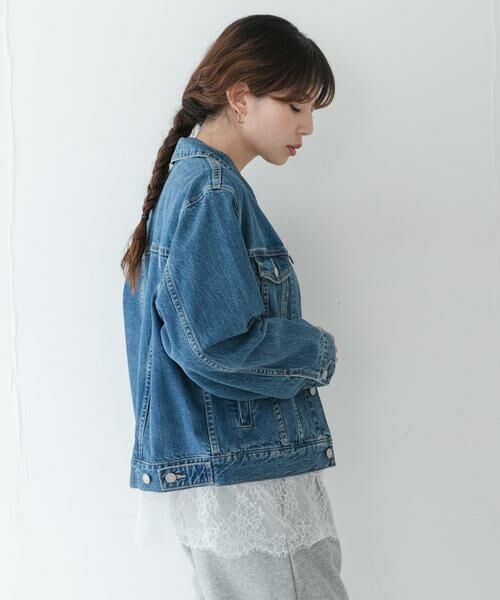 Sonny Label / サニーレーベル Tシャツ | 『WEB限定』ルーズフィットレースヘムロングTシャツ | 詳細4