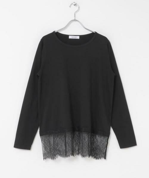 Sonny Label / サニーレーベル Tシャツ | 『WEB限定』ルーズフィットレースヘムロングTシャツ | 詳細17