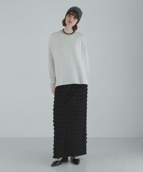 Sonny Label / サニーレーベル ロング・マキシ丈スカート | 『一部WEB限定サイズ』カットフリルナロースカート | 詳細11