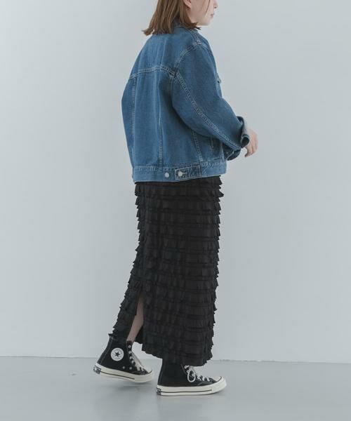 Sonny Label / サニーレーベル ロング・マキシ丈スカート | 『一部WEB限定サイズ』カットフリルナロースカート | 詳細17
