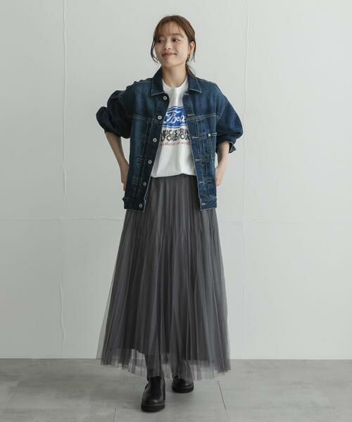 Sonny Label / サニーレーベル ロング・マキシ丈スカート | 『WEB限定』チュールプリーツイージースカート | 詳細26