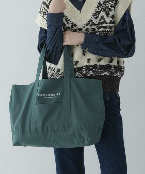 Sonny Label / サニーレーベル トートバッグ | SLEEPY WEEKDAY TOTEBAG | 詳細1