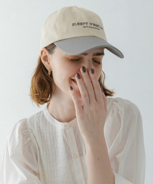 Sonny Label / サニーレーベル キャップ | SLEEPY WEEKDAY CAP（アイボリー）