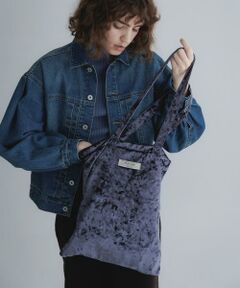 Sonny Label / サニーレーベル トートバッグ | クラッシュベロアトートバッグ
