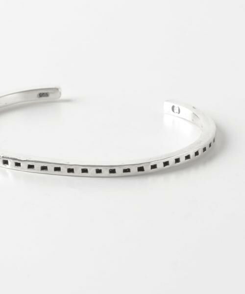 Sonny Label / サニーレーベル ブレスレット・バングル | MANANAS　Hole  Square Bangle | 詳細3