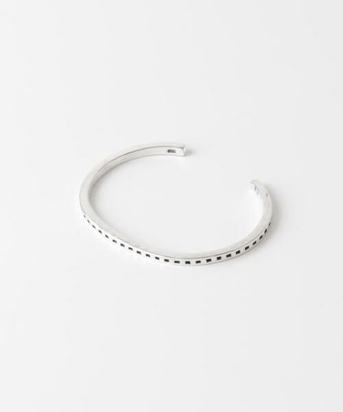 Sonny Label / サニーレーベル ブレスレット・バングル | MANANAS　Hole  Square Bangle（シルバー）