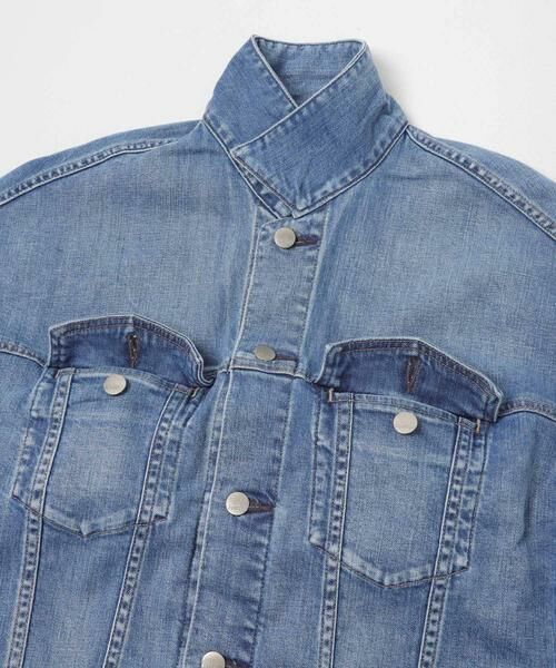 Sonny Label / サニーレーベル Gジャン・デニムジャケット | Healthy DENIM　LATTE | 詳細2