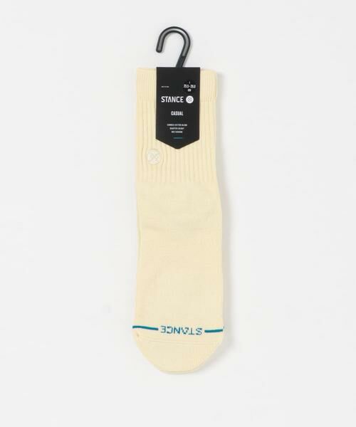 Sonny Label / サニーレーベル ソックス | STANCE SOCKS　ICON QUARTER（オフホワイト）