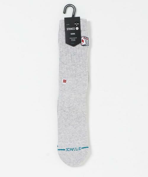 Sonny Label / サニーレーベル ソックス | STANCE SOCKS　HIT ME CREW（グレー）