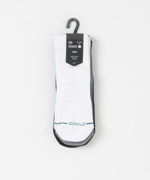 Sonny Label / サニーレーベル ソックス | STANCE SOCKS　ICON QUARTER 3 PACK（ブラック系その他）