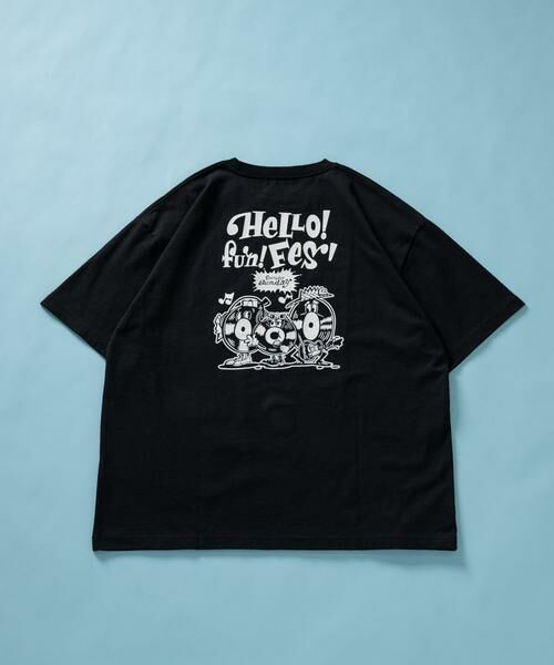 Sonny Label / サニーレーベル Tシャツ | HIROCKSHOWコラボTシャツ TRIO（ブラック）
