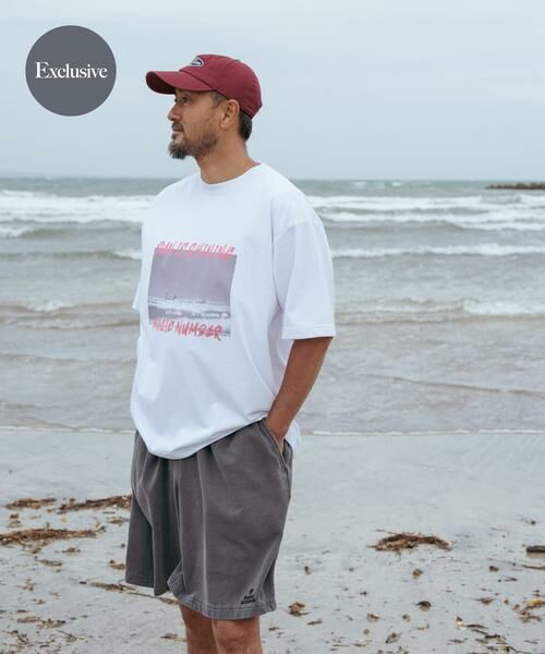 Sonny Label / サニーレーベル Tシャツ | 『別注』UpDRIFT×MAGIC NUMBER×Sonny LabelコラボT3（レッド）