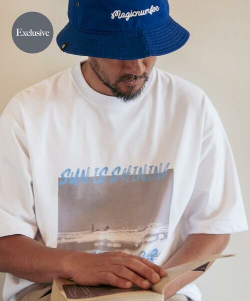 Sonny Label / サニーレーベル Tシャツ | 『別注』UpDRIFT×MAGIC NUMBER×Sonny LabelコラボT3（ブルー）