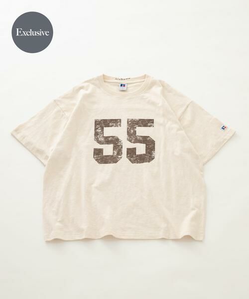 Sonny Label / サニーレーベル Tシャツ | 『別注』Russell Athletic×Sonny Label　ナンバリングショートスリーブTシャツ（ホワイト系その他）