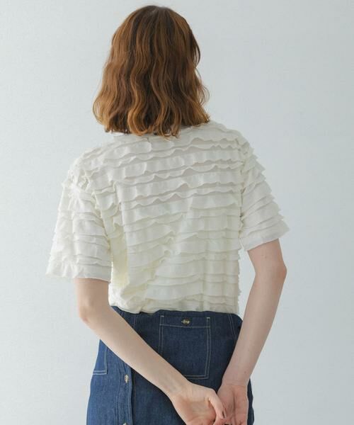 Sonny Label / サニーレーベル Tシャツ | フリルカットプルオーバー | 詳細4
