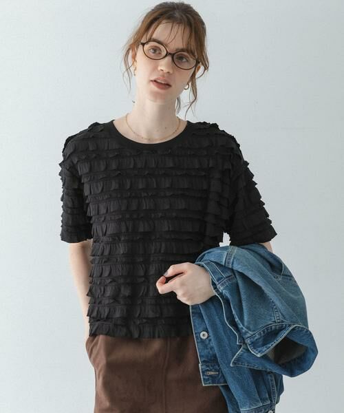 Sonny Label / サニーレーベル Tシャツ | フリルカットプルオーバー | 詳細10