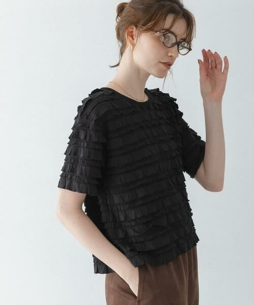 Sonny Label / サニーレーベル Tシャツ | フリルカットプルオーバー | 詳細12