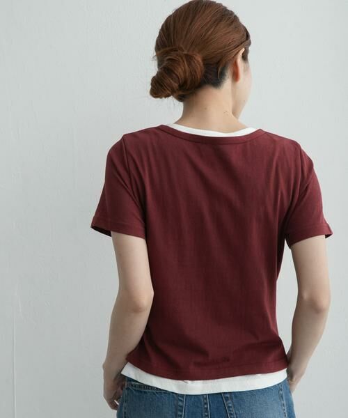 Sonny Label / サニーレーベル Tシャツ | レイヤードライクヘンリーネックプルオーバー | 詳細4