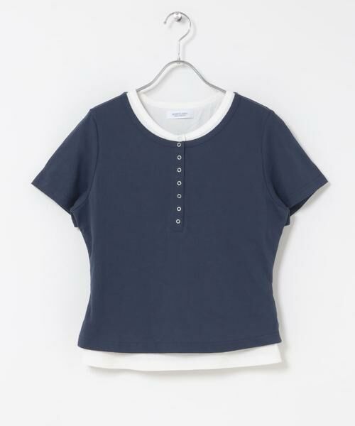 Sonny Label / サニーレーベル Tシャツ | レイヤードライクヘンリーネックプルオーバー | 詳細21
