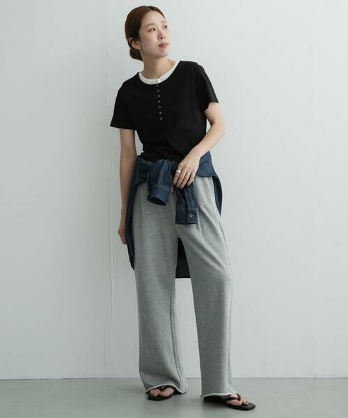 Sonny Label / サニーレーベル Tシャツ | レイヤードライクヘンリーネックプルオーバー | 詳細29