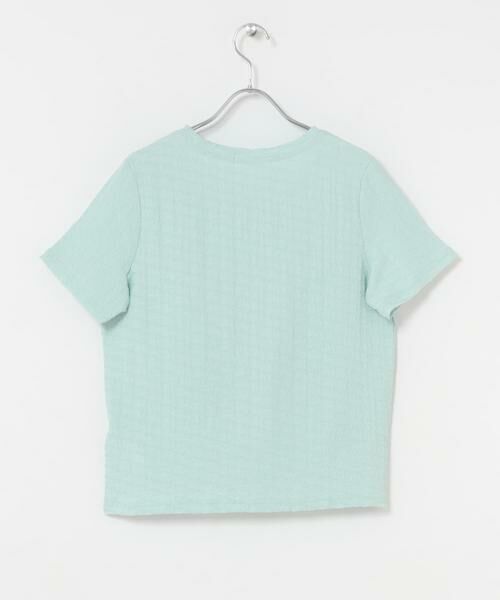 Sonny Label / サニーレーベル Tシャツ | シャーリングジャガードTシャツ | 詳細11