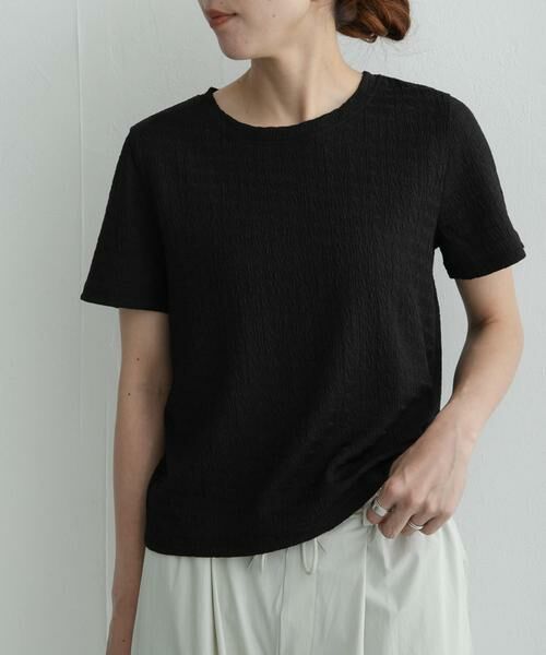 Sonny Label / サニーレーベル Tシャツ | シャーリングジャガードTシャツ | 詳細26