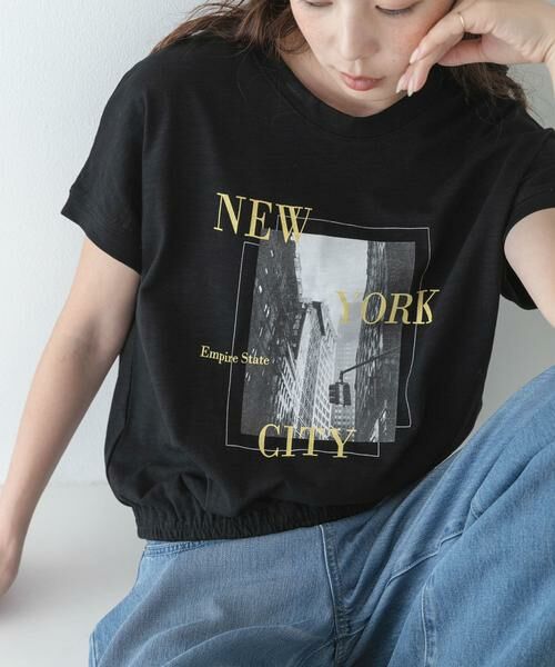 Sonny Label / サニーレーベル Tシャツ | フォトプリントドルマンTシャツ | 詳細1