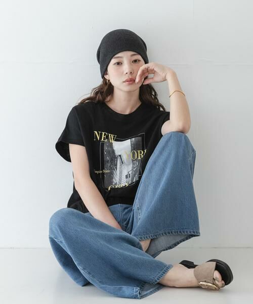 Sonny Label / サニーレーベル Tシャツ | フォトプリントドルマンTシャツ | 詳細2