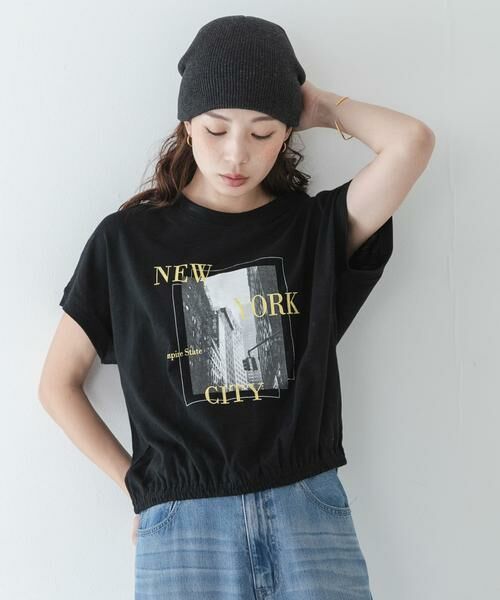 Sonny Label / サニーレーベル Tシャツ | フォトプリントドルマンTシャツ | 詳細3