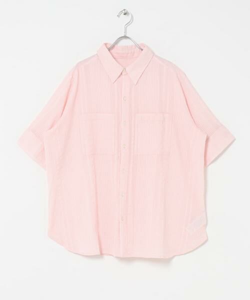 Sonny Label / サニーレーベル シャツ・ブラウス | コットンサッカーオーバーシャツ | 詳細8