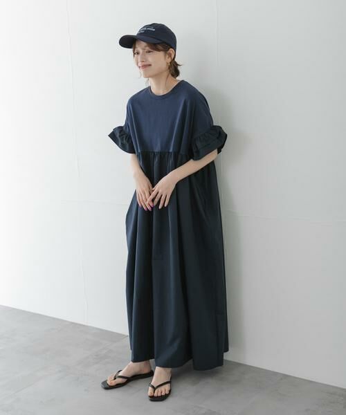 Sonny Label / サニーレーベル ワンピース | フリルカットドッキングワンピース | 詳細7