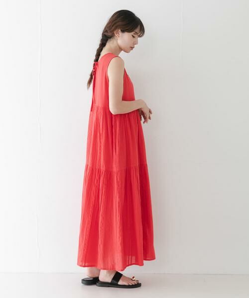 Sonny Label / サニーレーベル ワンピース | コットンティアードサッカーワンピース | 詳細4