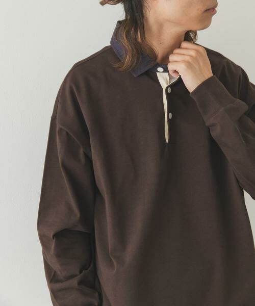 Sonny Label / サニーレーベル Tシャツ | ラグビーカラーロングスリーブシャツ | 詳細1