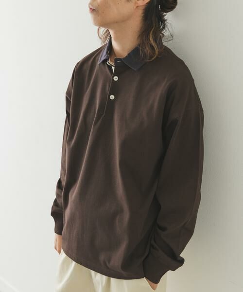 Sonny Label / サニーレーベル Tシャツ | ラグビーカラーロングスリーブシャツ | 詳細2